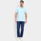 Men's 100% Cotton T-Shirt, Light Blue, small image number null